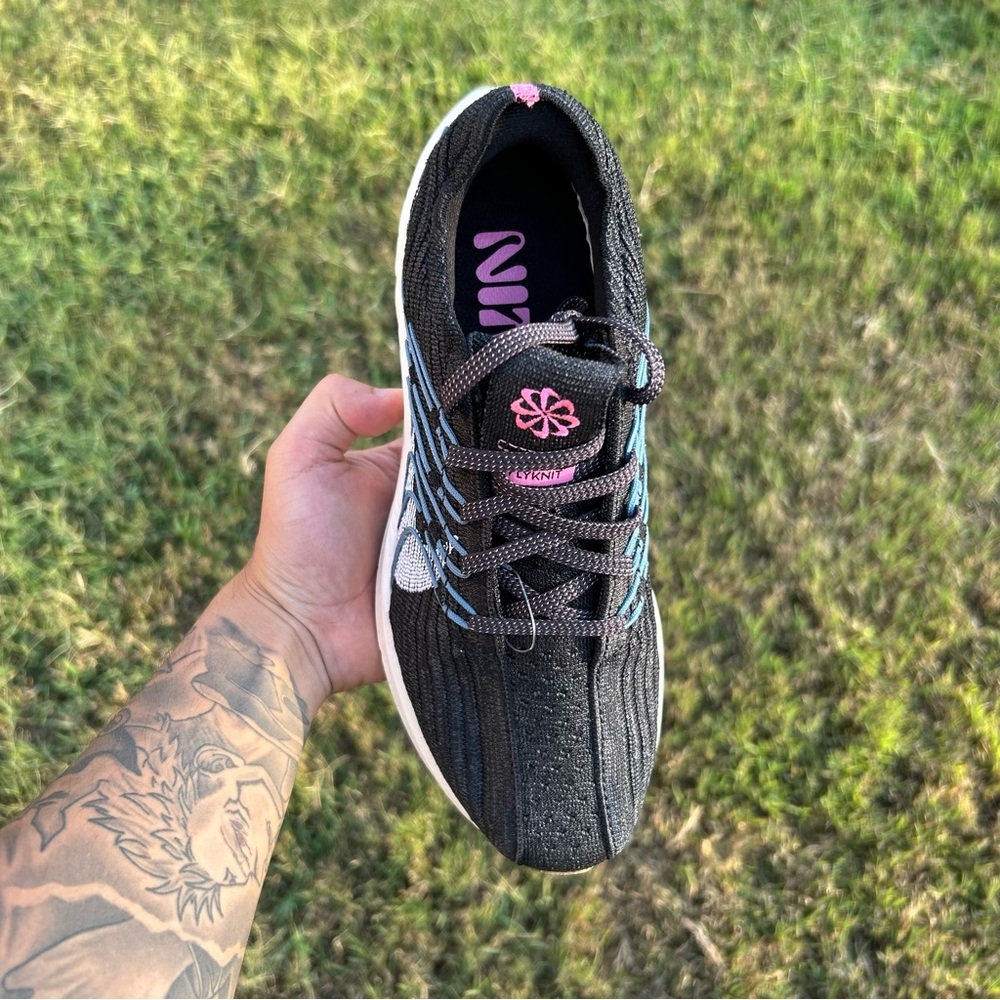 Nike Pegasus Turbo NN Black Noise Aqua - Size 7.5 Women - Picture 4 of 9